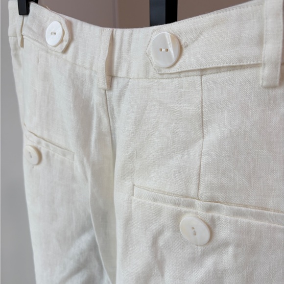FarmRio: Off-White High Waisted Euroflax™
Premium Linen Pants - Picture 7 of 11